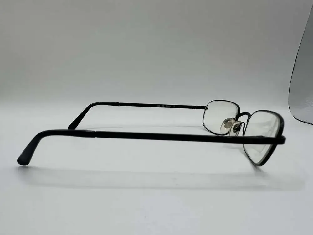 Giorgio Armani Eyeglasses 283 706 Black Rectangular Metal Frames 50-19 135